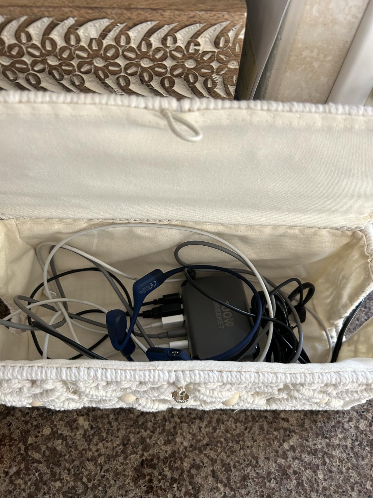 USB C Charger Block, GaN Fast USB Charging Station Hub with 100W Max 6-Port customer photo 2