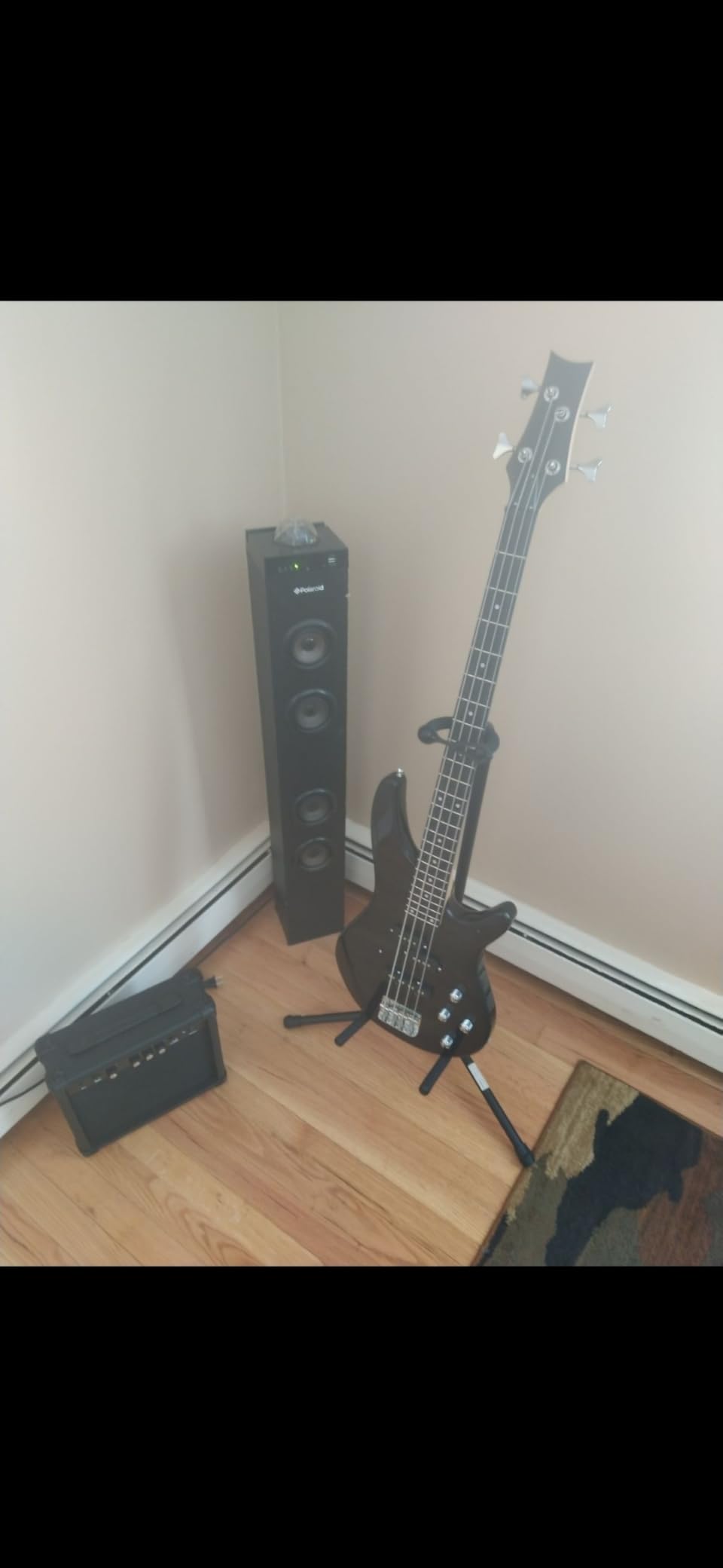 Ktaxon Electric Bass Guitar 4 String Bass Guitar Kit-Black customer photo 2
