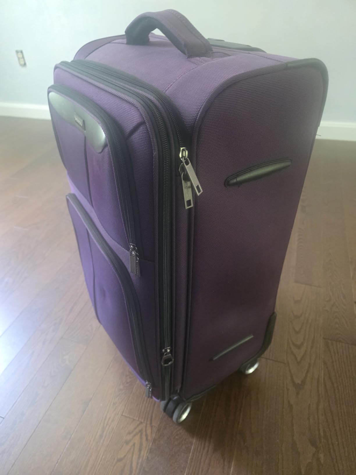 SHOWKOO Luggage Sets 3 Piece Softside Expandable Durable Suitcase Sets customer photo 1