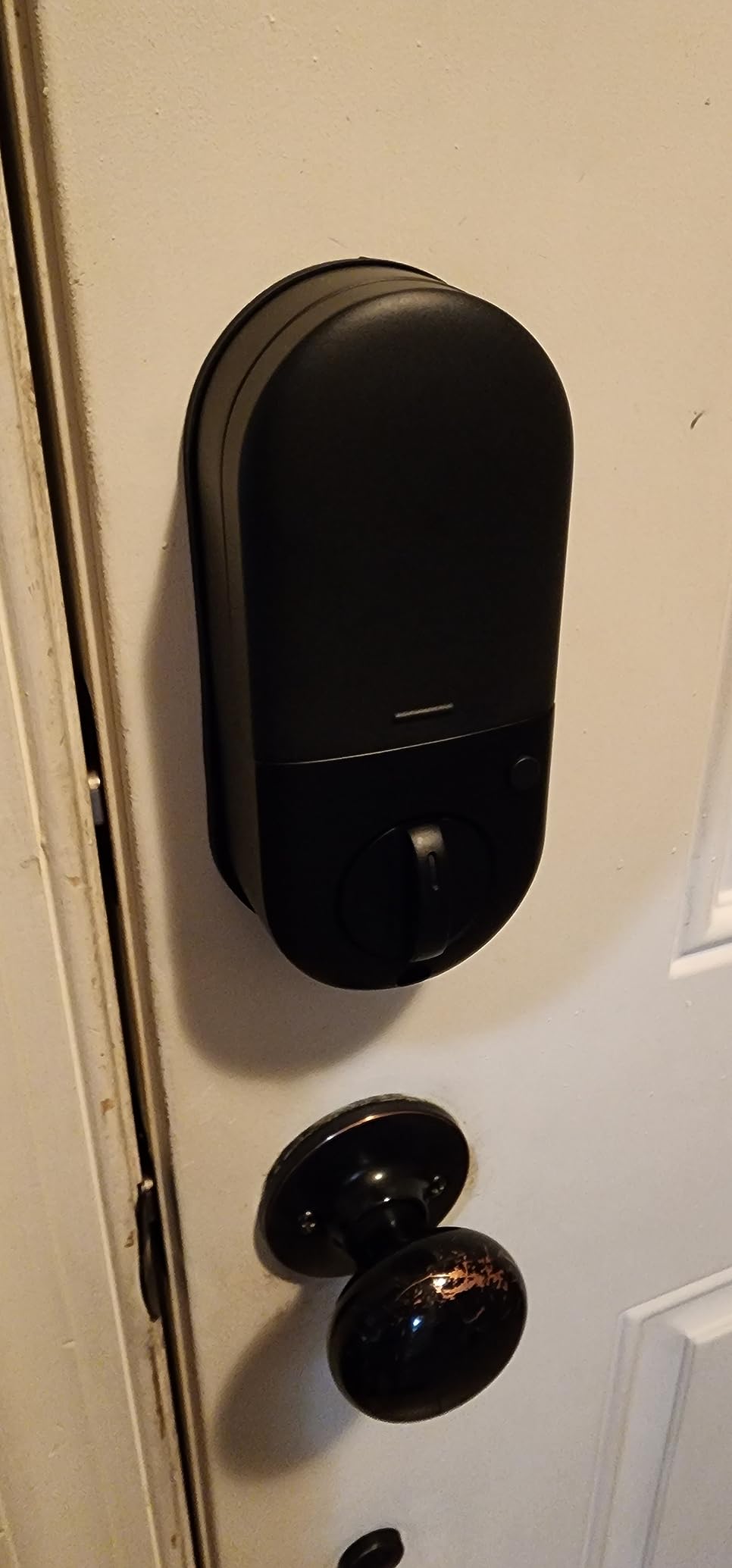 Veise RZ07 Fingerprint Smart Door Lock Deadbolt, App Control, Satin Nickel customer photo 2