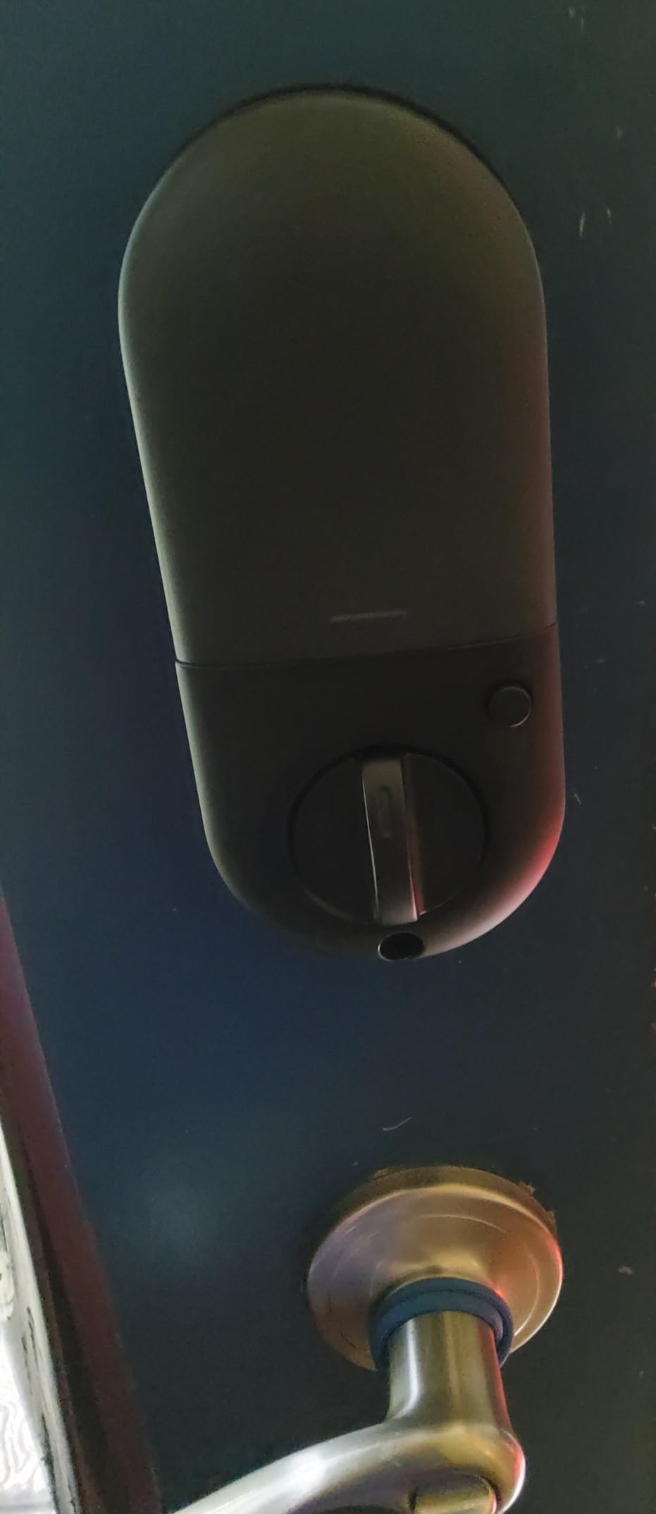 Veise RZ07 Fingerprint Smart Door Lock Deadbolt, App Control, Matte Black customer photo 2