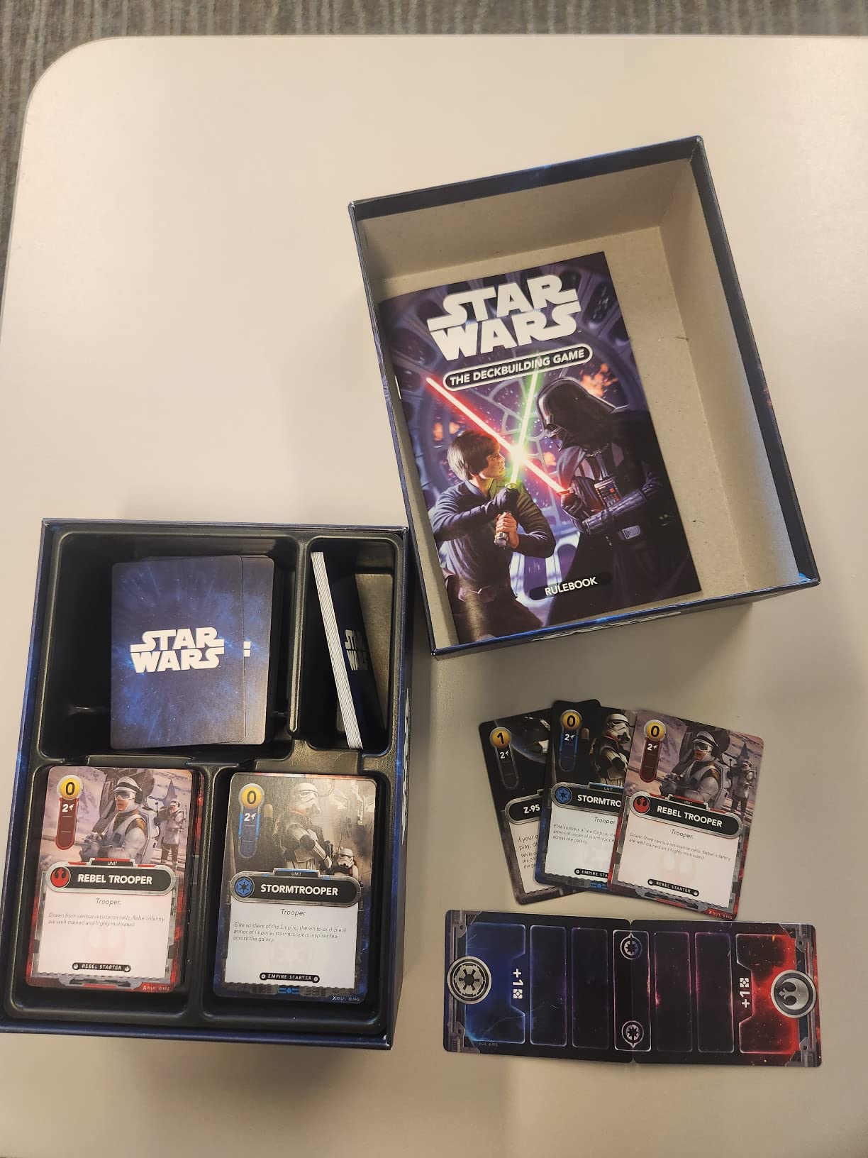 Fantasy Flight Games Star Wars The DeckBuilding Game | Strategy Card Game | Head-to-Head Tactical Battle Game for Adults & Kids | Ages 12+ | 2 Players | Average Playtime 30 Minutes (FFGSWG01) customer photo 2