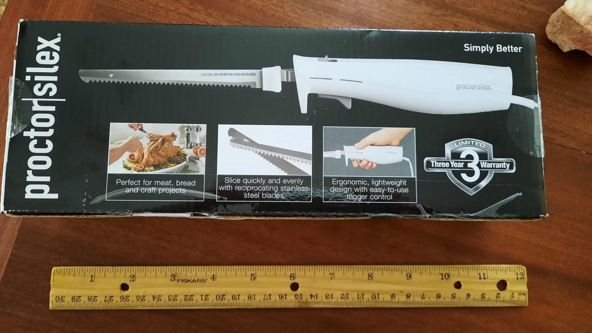 Proctor Silex Easy Slice Electric Knife With Serrated Stainless Steel Blade customer photo 1