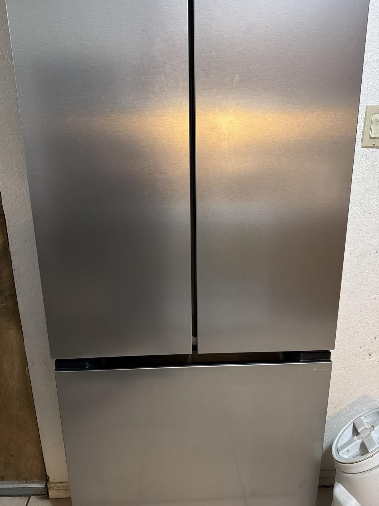 Avanti French Door Refrigerator with Bottom Freezer 30-Inch Wide​, Frost Free Technology, Large Capacity with Adjustable Shelves, Door Bins & Crisper Drawers, 17.5 Cu.Ft., Stainless Steel customer photo 1