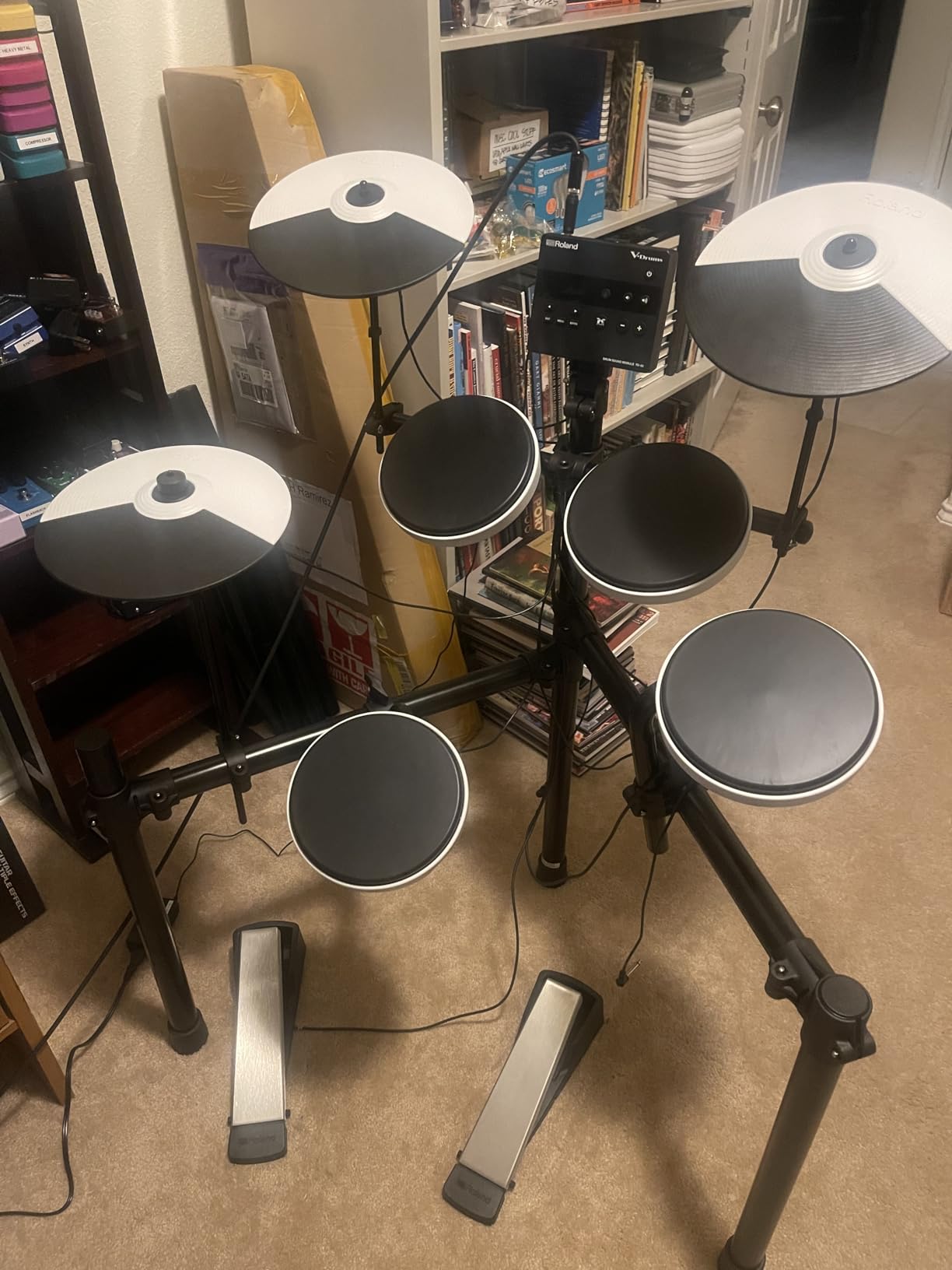 Roland TD-02K V-Drums Entry-Level Compact Electronic Drum Kit customer photo 1