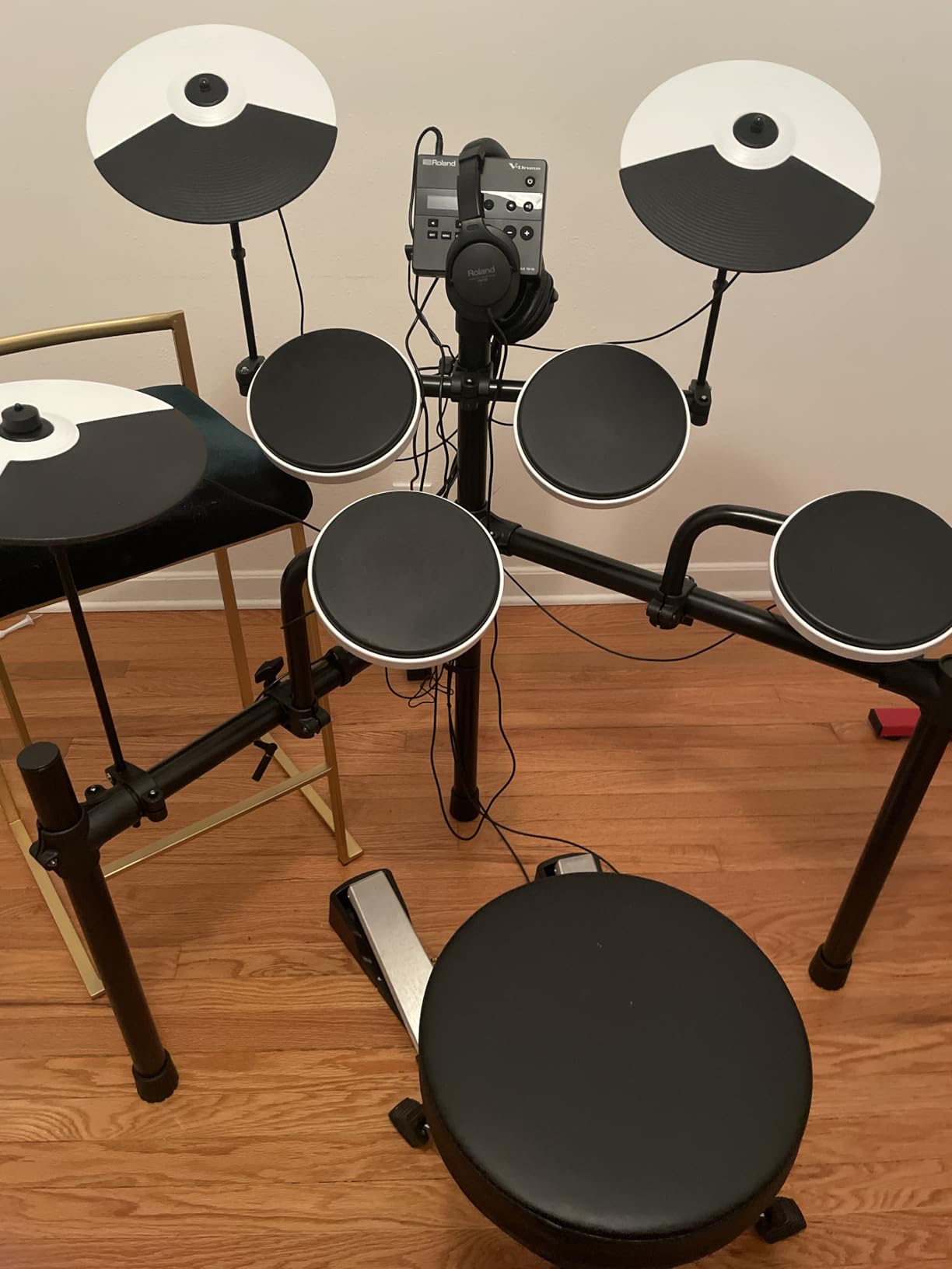 Roland TD-02K V-Drums Entry-Level Compact Electronic Drum Kit customer photo 2