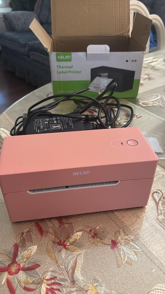 Nelko Bluetooth Thermal Shipping Label Printer, 4x6 Thermal Label Printer customer photo 1