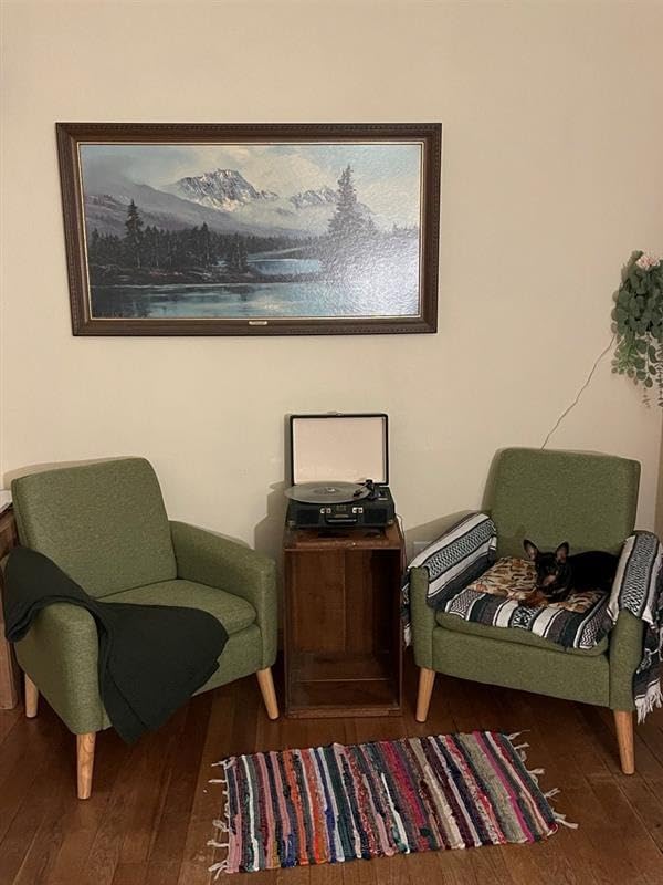 Sherpa Accent Chair, Modern White Teddy Fabric Upholstered Comfortable Armchair, Comfy Reading Leisure Chairs for Bedroom, Living Room, Home Office, Small Sofa Chair with Wood Legs customer photo 2