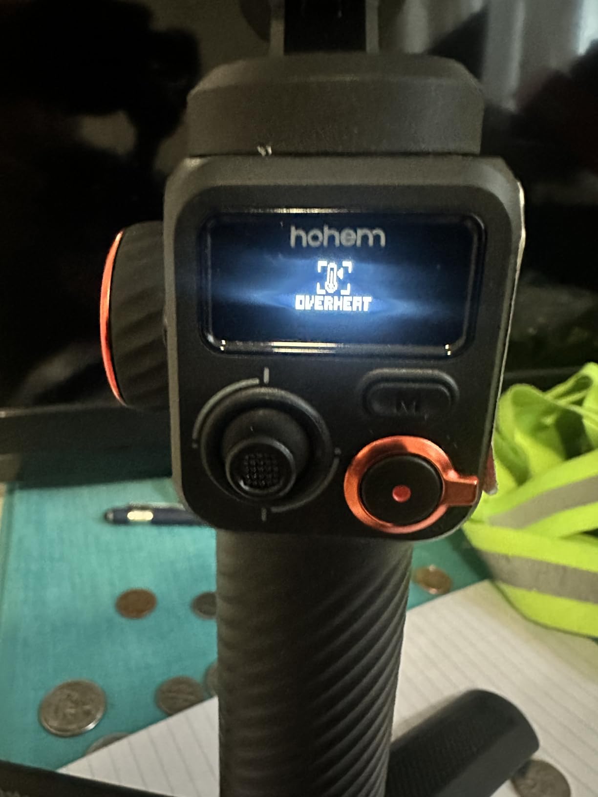 Hohem iSteady M6 Gimbal Stabilizer for Smartphone, 3-Axis Cell Phone Stabilizer Built-in OLED Display 400g Payload Reverse Charging Android and iPhone Gimbal with Inception Motion Timelapse customer photo 2