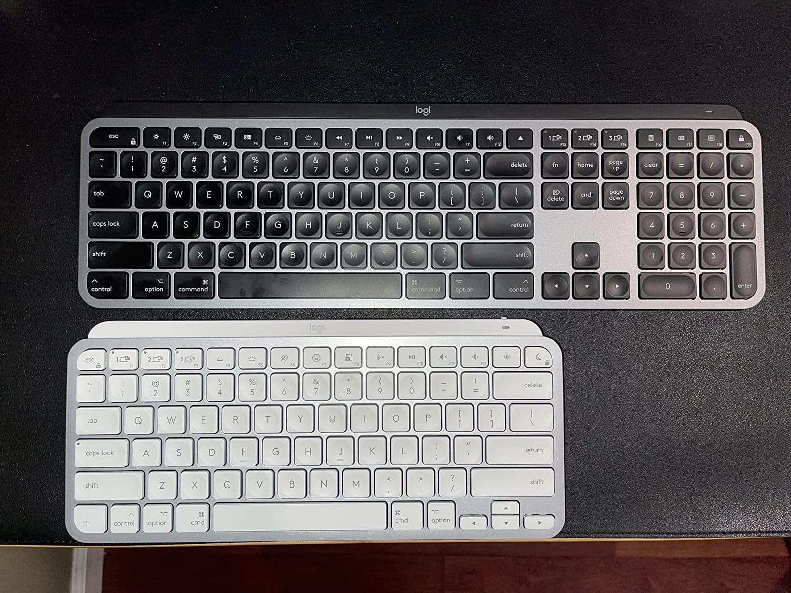Logitech MX Keys S Mac Wireless Keyboard Fluid Precise - Space Grey customer photo 2