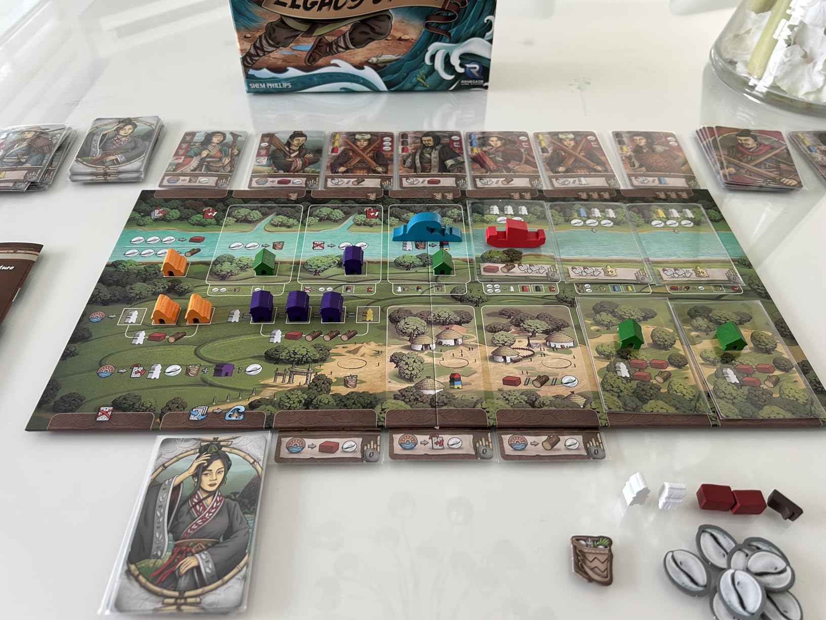 Renegade Game Studios Legacy of Yu Solo Board Game - Campaign Strategy customer photo 1