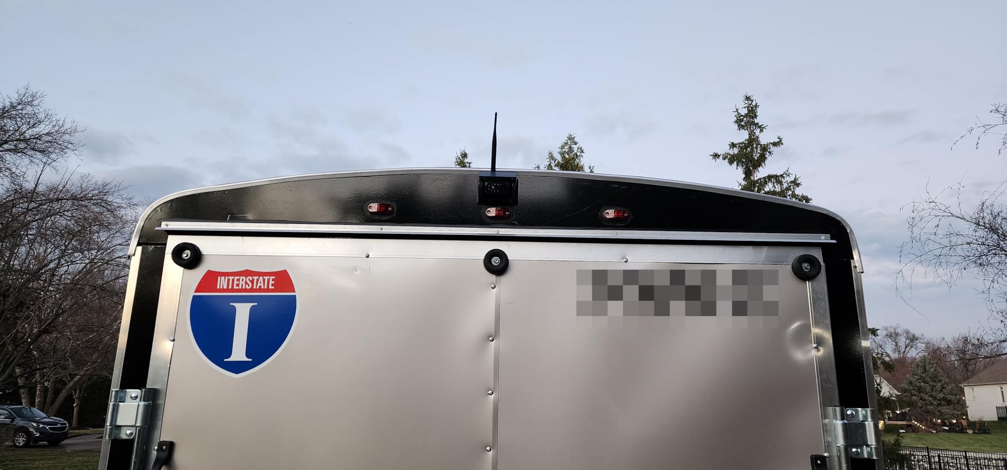 Magnetic Solar Wireless Backup Camera with 7