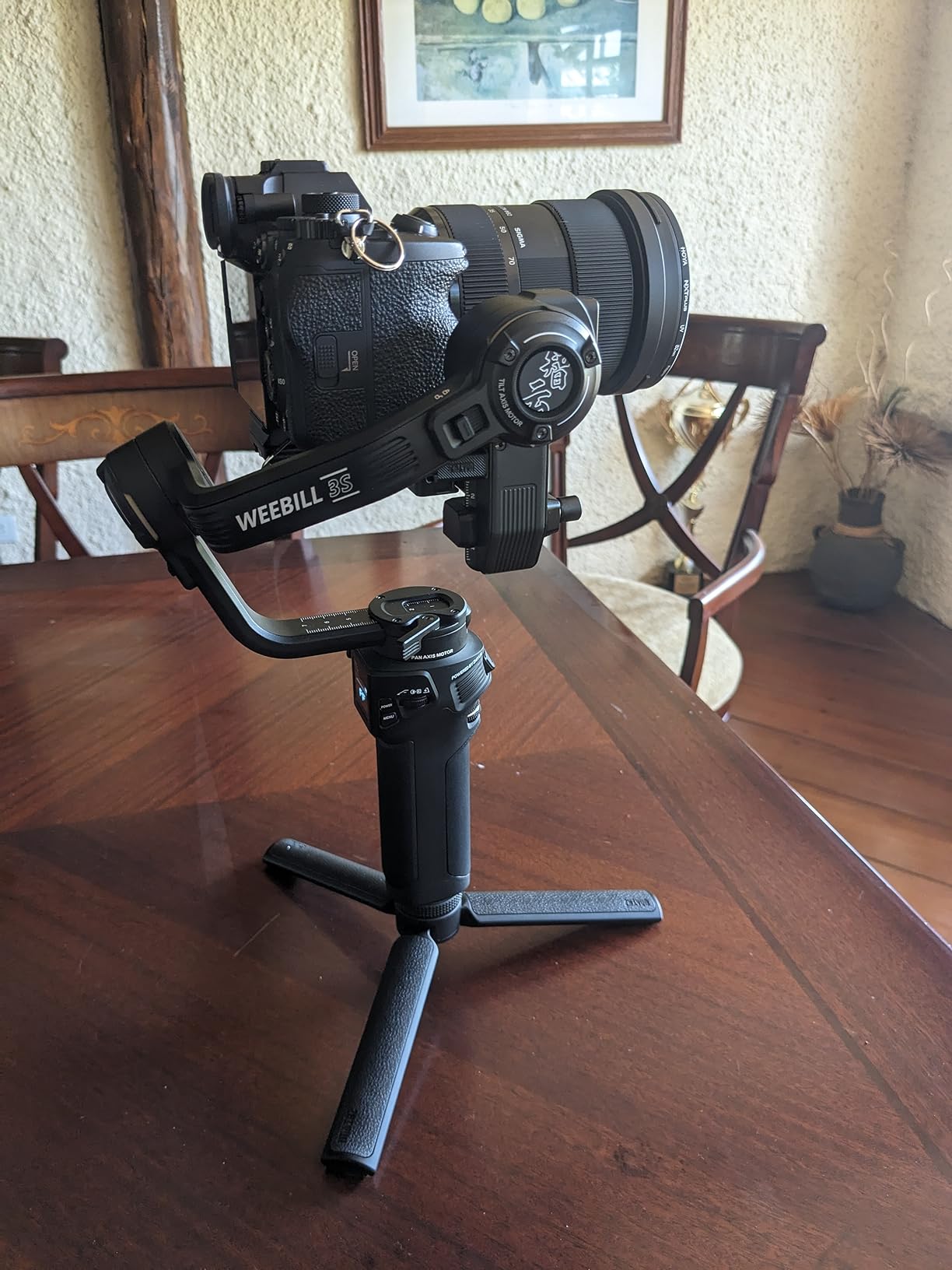 ZHIYUN Weebill 3S [Official] 3KG Payload Gimbal Stabilizer with Fill Light customer photo 1