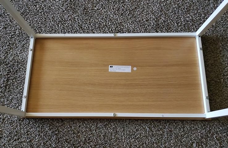 SHW Mission 55-Inch Home Office Computer Desk, Espresso customer photo 1