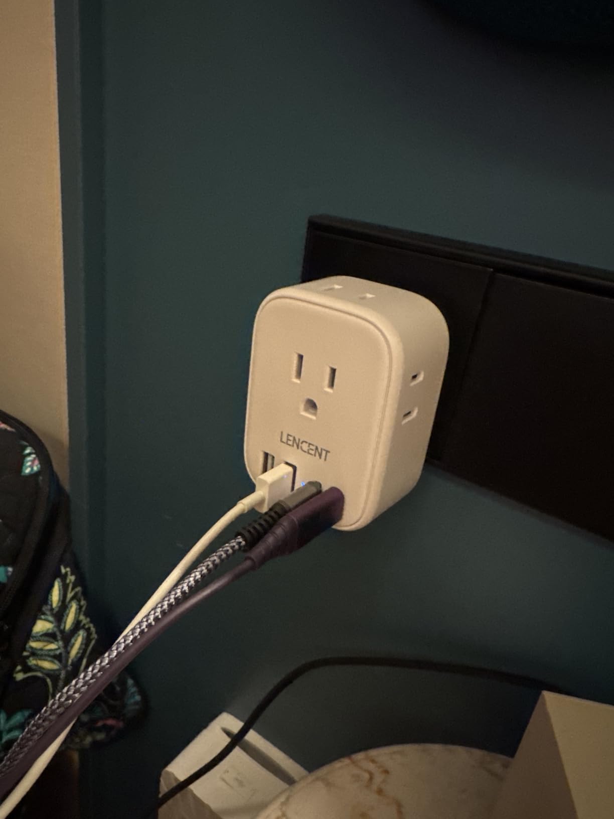 LENCENT European Travel Plug Adapter US to Europe Type-C Foldable Plug customer photo 1