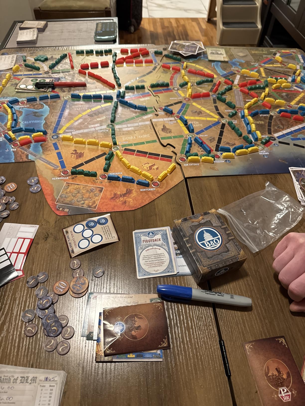 Asmodee Ticket to Ride Legacy: Legends of the West Board Game - The Ultimate Train Adventure! Strategy Game, Family Game for Kids & Adults, Ages 10+, 2-5 Players, 20-90 Min Playtime customer photo 2