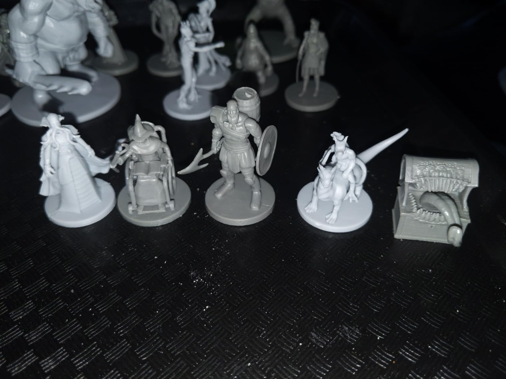 Path Gaming 50 Unique Miniatures Fantasy Tabletop RPG Figures for Dungeons and Dragons, Pathfinder Roleplaying Games, Bulk Unpainted, Great for D&D customer photo 2