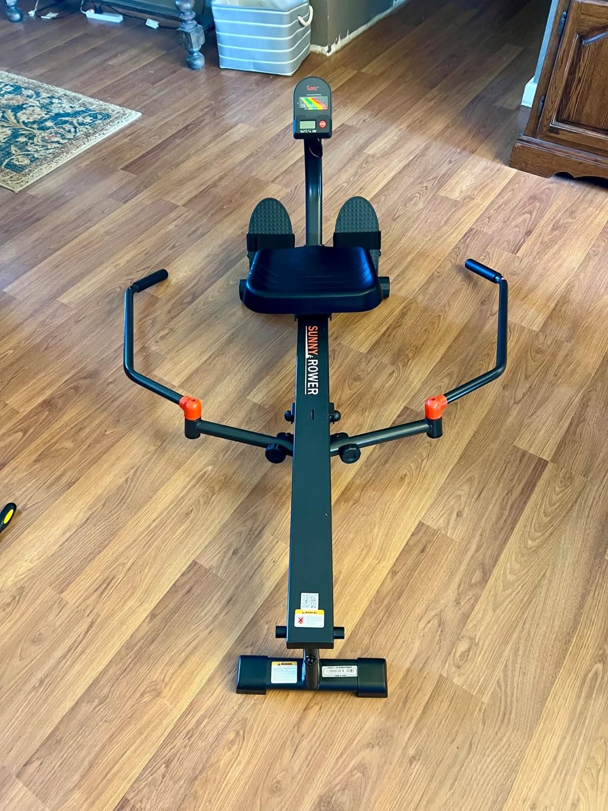 Sunny Health & Fitness Smart Full Motion Rower customer photo 2