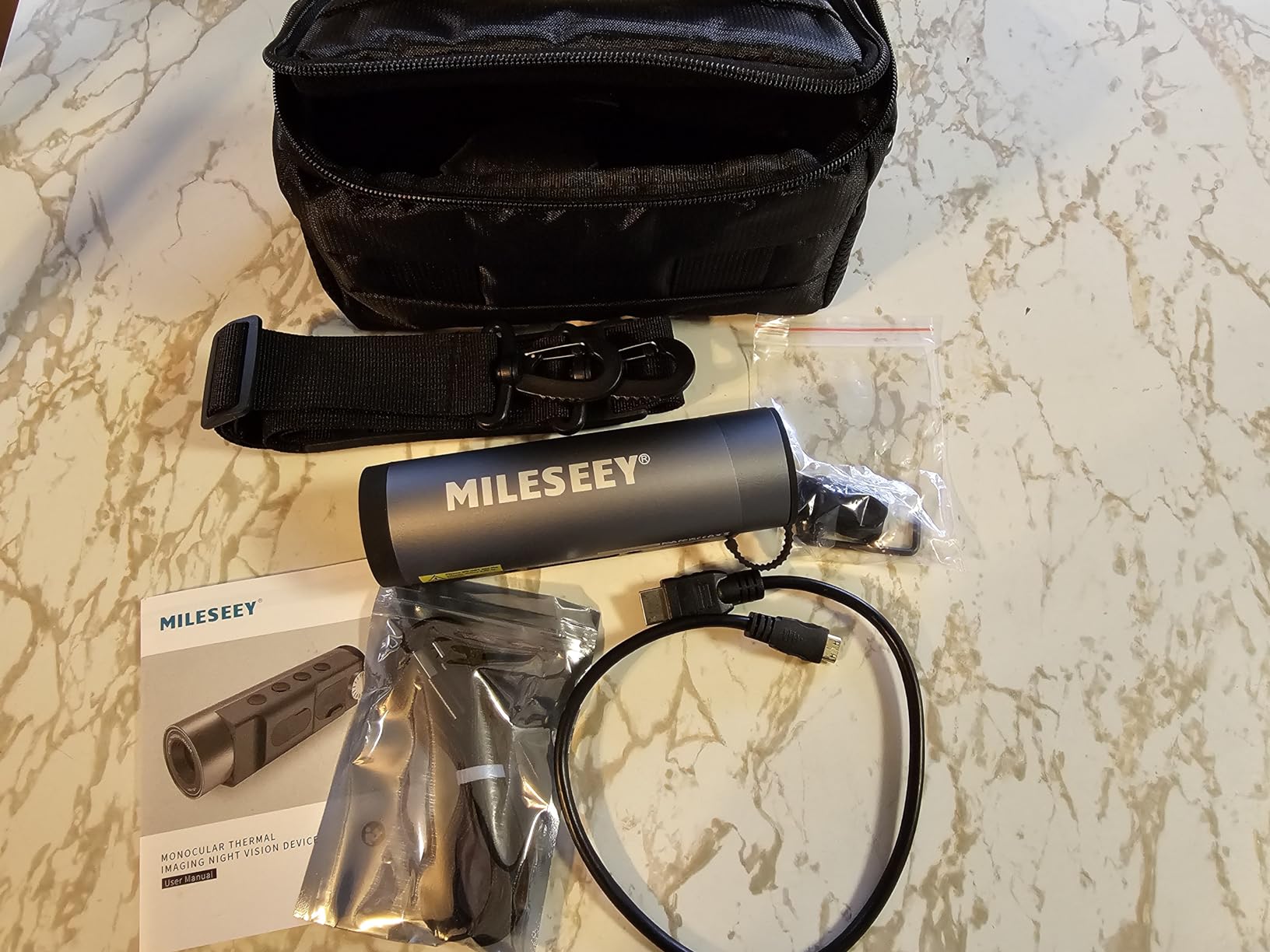 MiLESEEY Thermal Monocular T-Recon Scout, TNV10 Aircraft Mg-Al Alloy Thermal Monocular, Handheld Thermal Imaging, Night Vision Imager customer photo 1