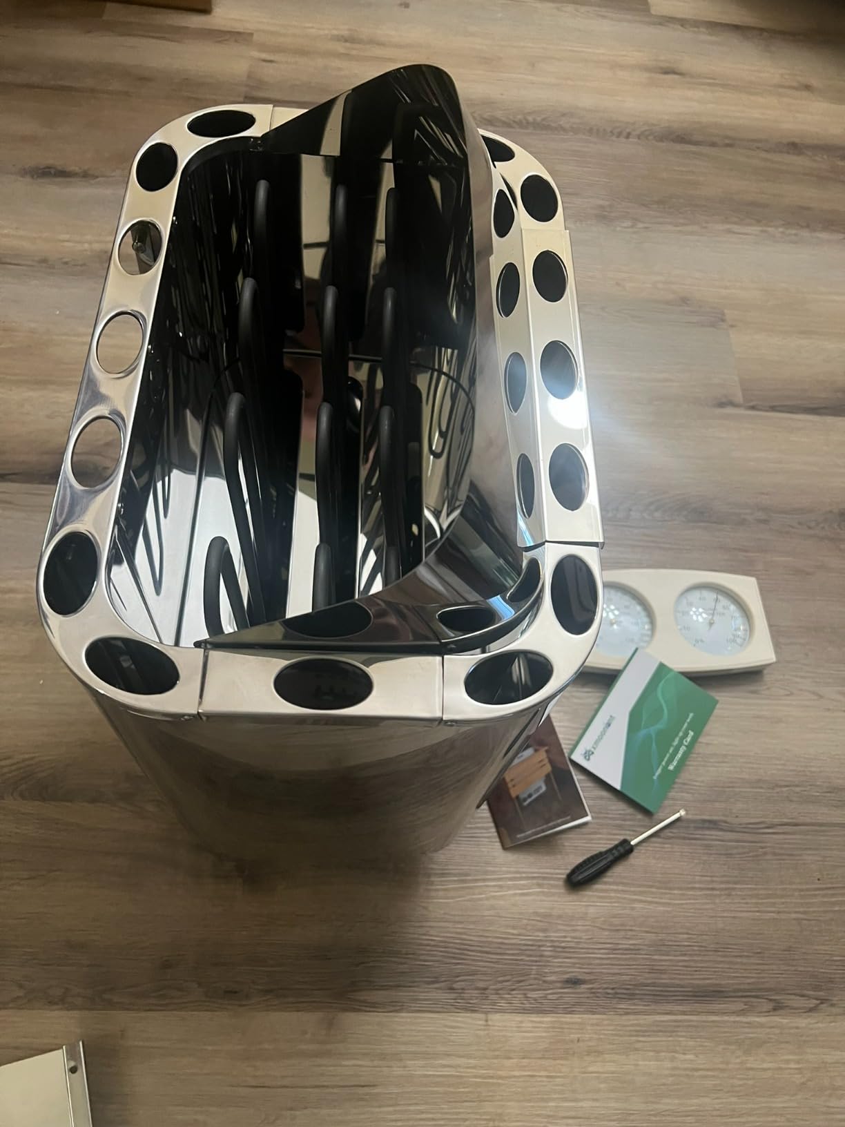 Mxmoonant Sauna Heater, 6KW 220V Electric Sauna Heaters Dry Sauna Bath customer photo 2