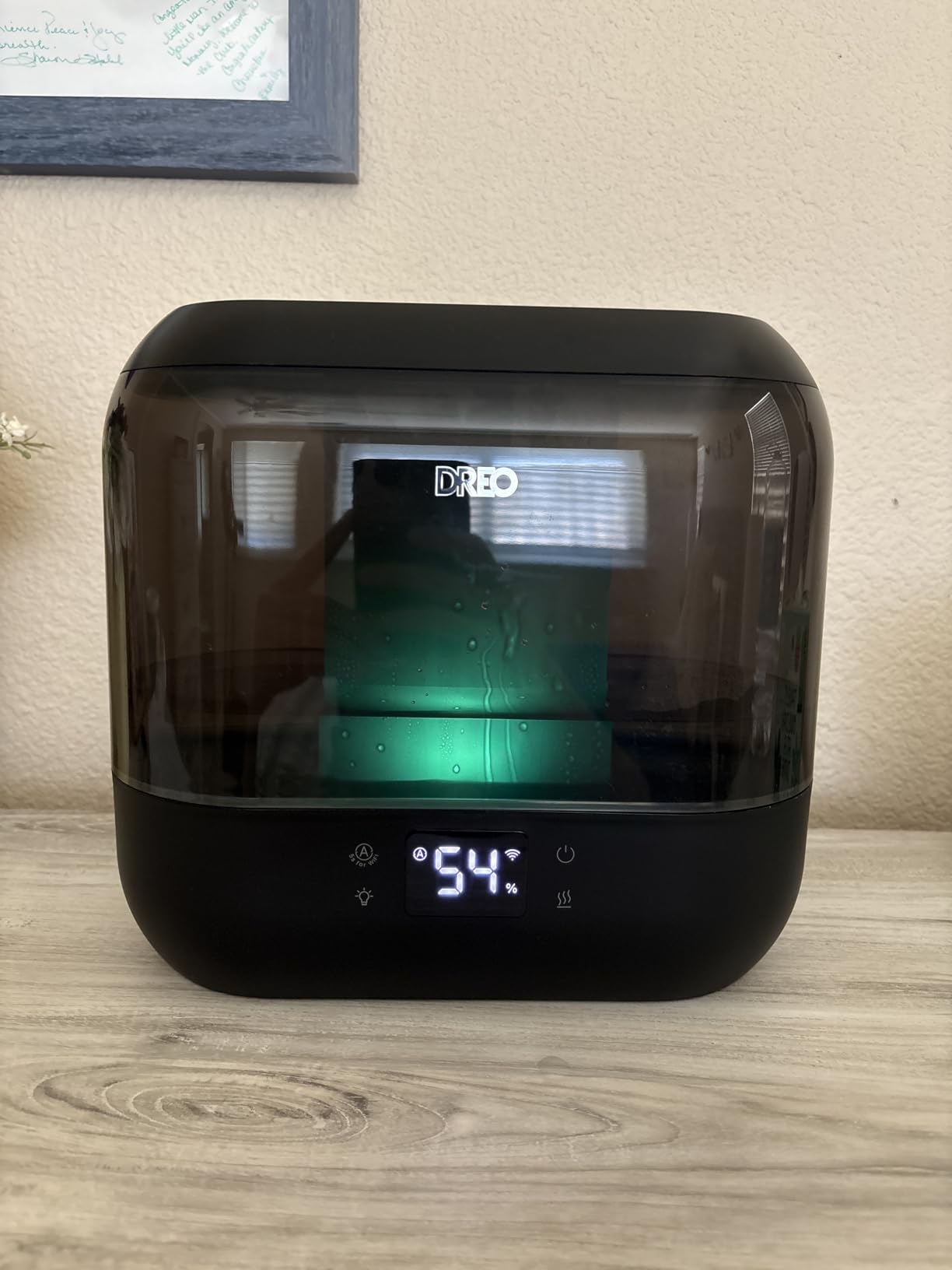 DREO Smart Humidifiers for Bedroom, 4L Cool Mist Humidifier customer photo 1