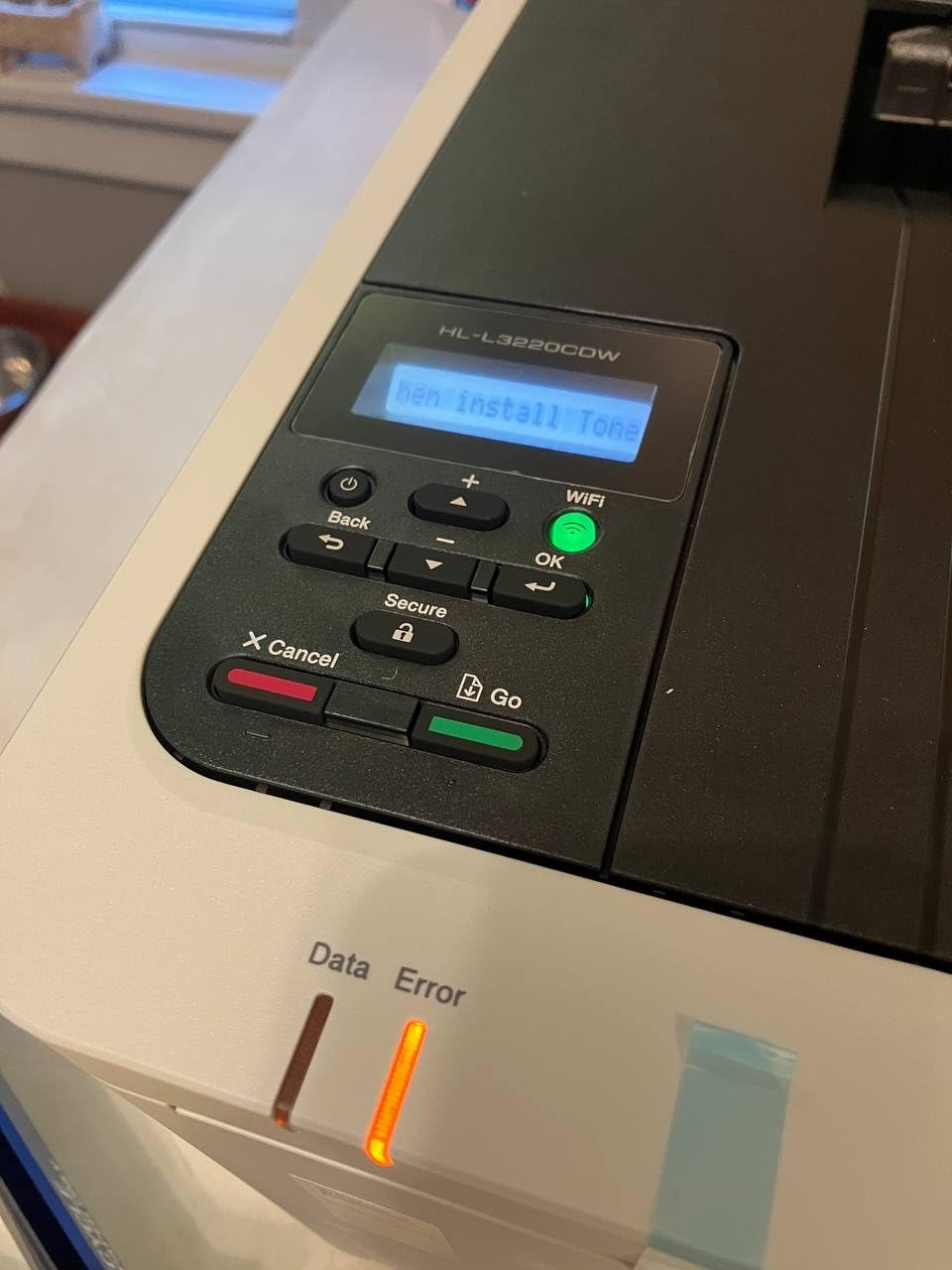 Brother Color Laser Printer with Wireless Printing Fast 19 PPM Output, Duplex Feature, Mobile Device Compatible, 250-Sheet Paper Tray for Professional Home Office Printing (HL-L3220CDW) customer photo 2
