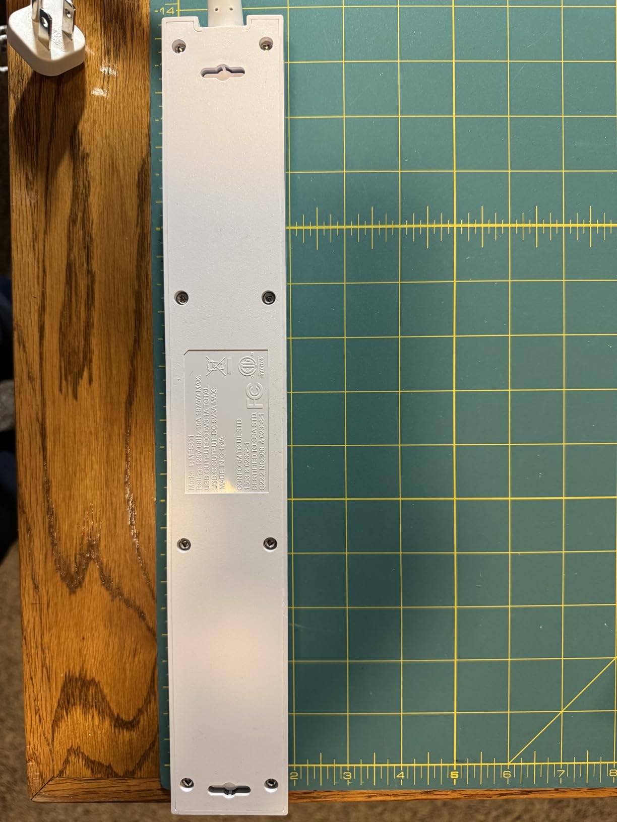 Mifaso Surge Protector Power Strip 10FT, Flat Plug, 6 AC & 4 USB (2 USB-C) customer photo 2