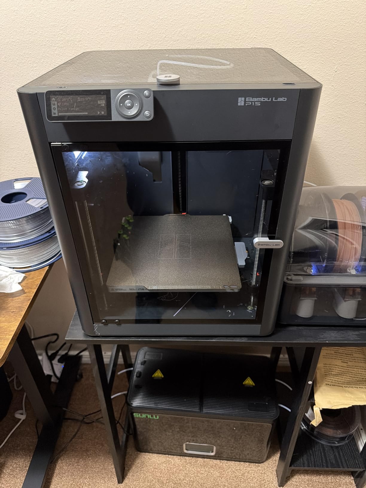 Bambu Lab P1S Combo, P1S 3D Printer and AMS, Multi-Color 3D Printing | MakerWorld Model Library, Multi-Color 3D Printing,High Speed & Precision CoreXY 3D Printer,Auto Bed Leveling, Ready-to-Use customer photo 2