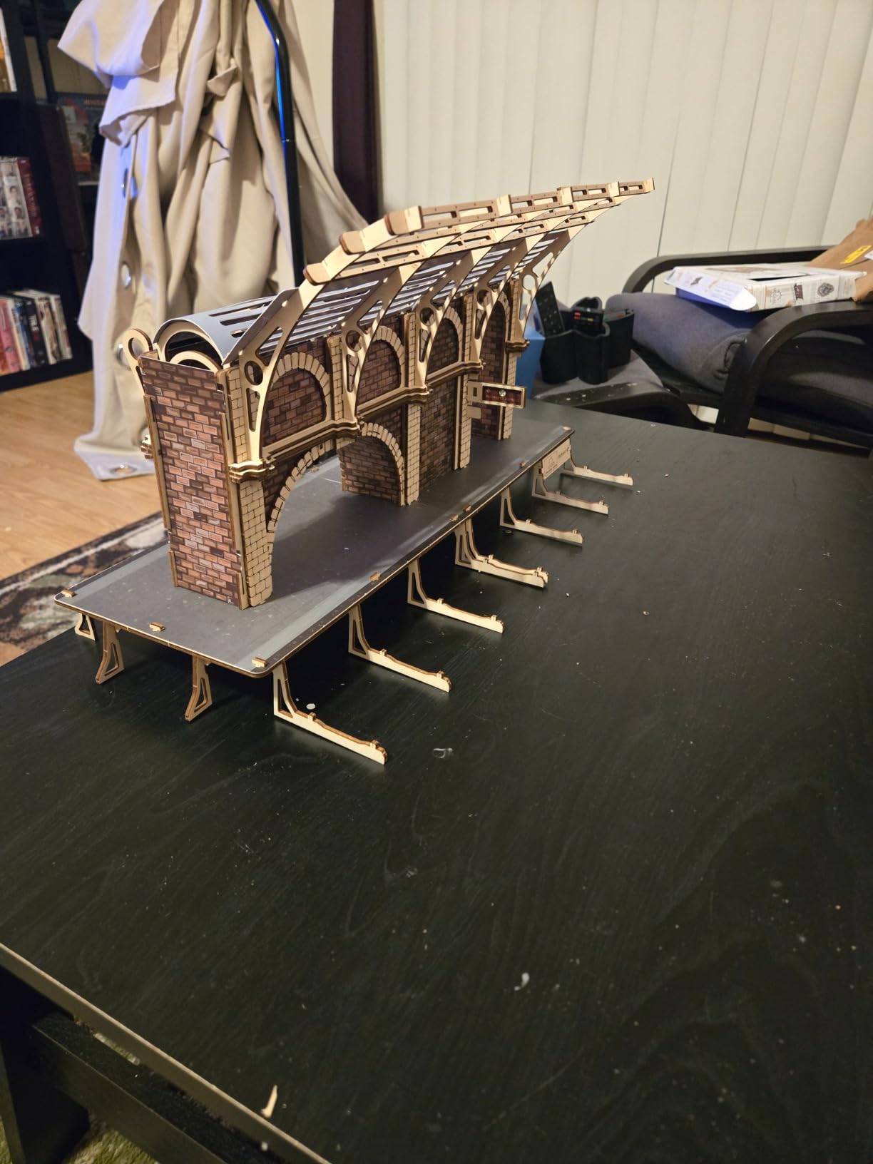 UGEARS Harry Potter Quidditch Pinball Machine - 3D Wooden Puzzles for Adults to Build, Mechanical Wooden Model Kits, Wood Brain Teaser Puzzles, Harry Potter 3D Puzzle Pinball Game for Christmas customer photo 1