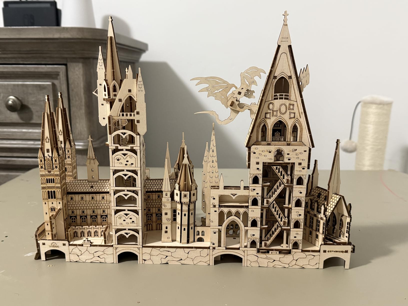 UGEARS Harry Potter Quidditch Pinball Machine - 3D Wooden Puzzles for Adults to Build, Mechanical Wooden Model Kits, Wood Brain Teaser Puzzles, Harry Potter 3D Puzzle Pinball Game for Christmas customer photo 2