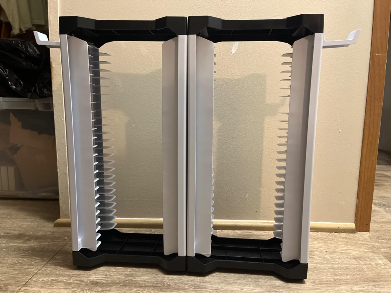 Nargos Video Game Storage Tower, Universal Organizer for PS5/PS4/PS3/PS2, Xbox One/360/Series X/S, Wii, Switch/Switch 2, DVD and Blu-Ray Cases (46 Pcs) customer photo 1