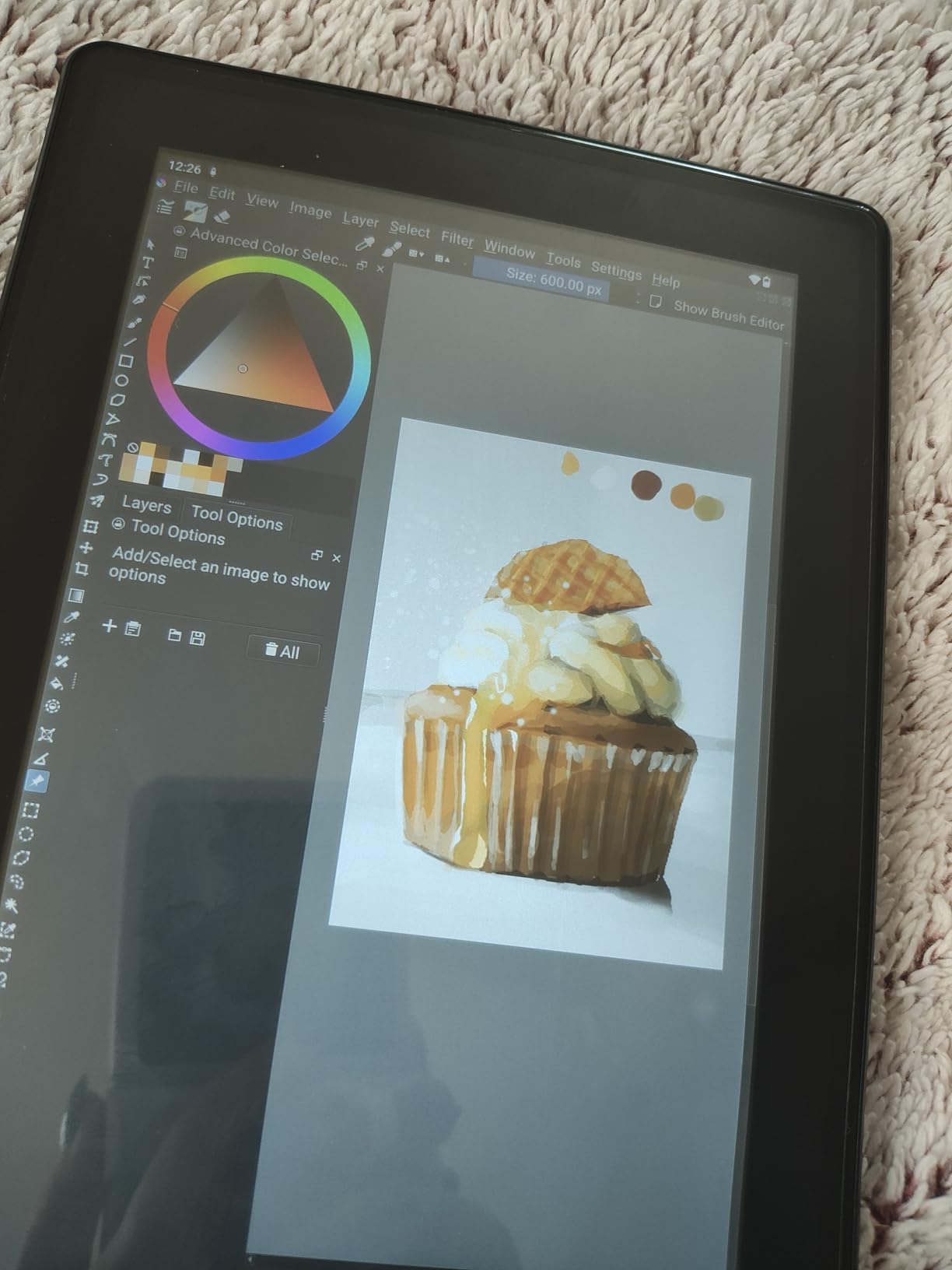 T8 Standalone Drawing Tablet with Screen,8 inch Screen, No Computer Needed,Stylus Pen,More Bonus,Drawing Apps Tutorials Pre-Installed,Best Gift for Beginner,Digital Artist,Designer customer photo 1