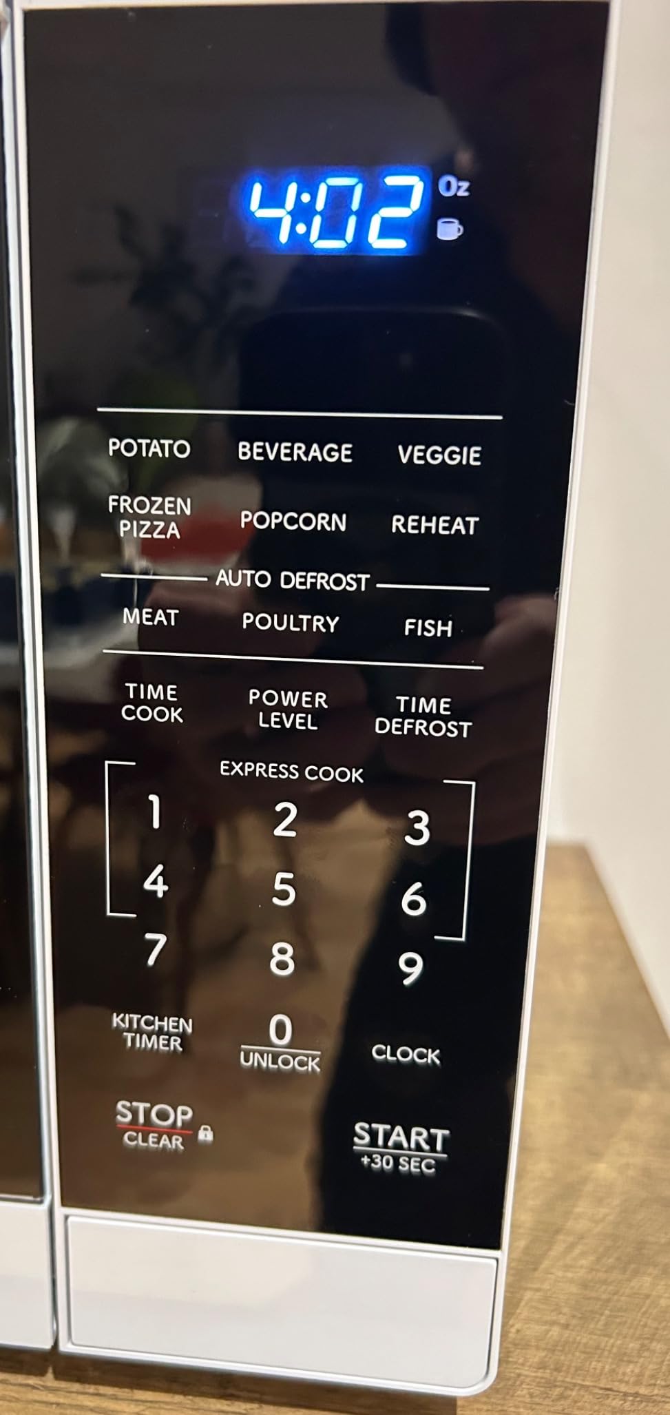 Sharp SMC1162KS 1.1 cu. ft. 1000W Stainless Steel Countertop Microwave Oven customer photo 1