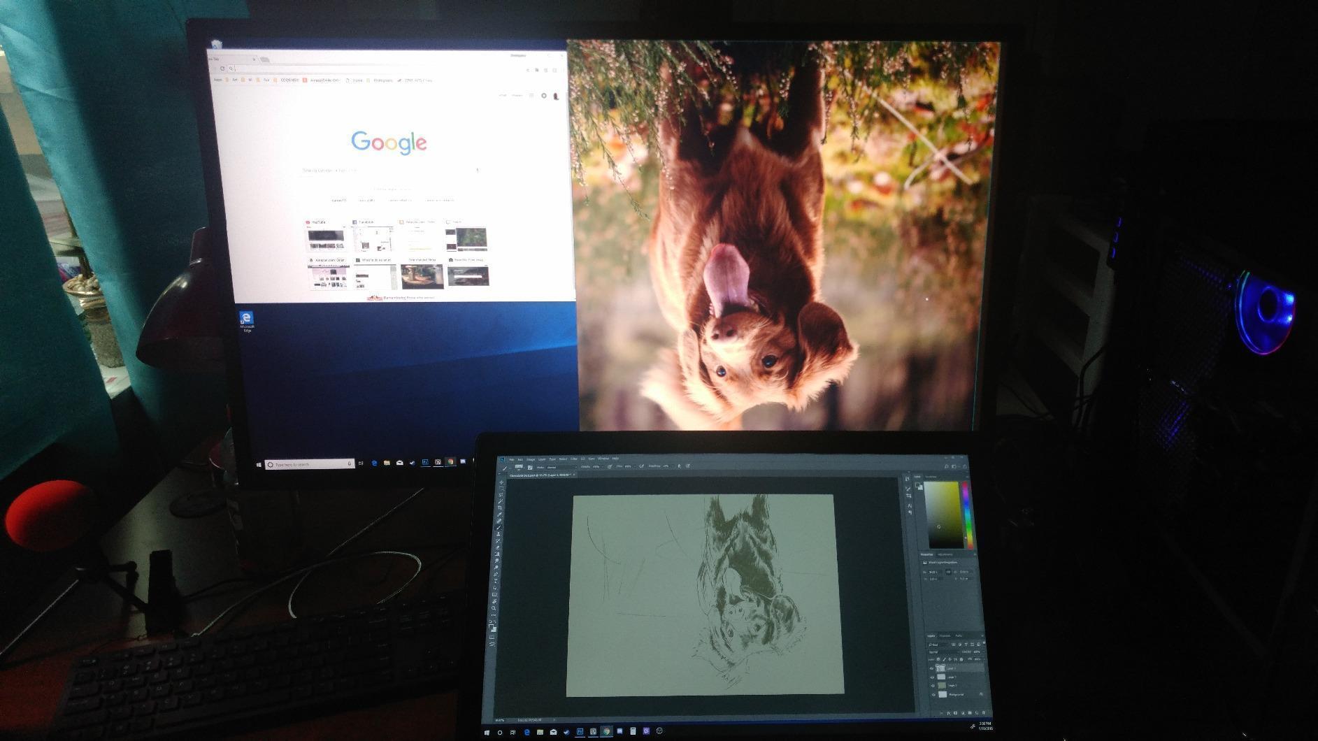 HUION KAMVAS Pro 19 4K UHD Touchscreen Drawing Tablet PenTech 4.0, 18.4inch customer photo 1