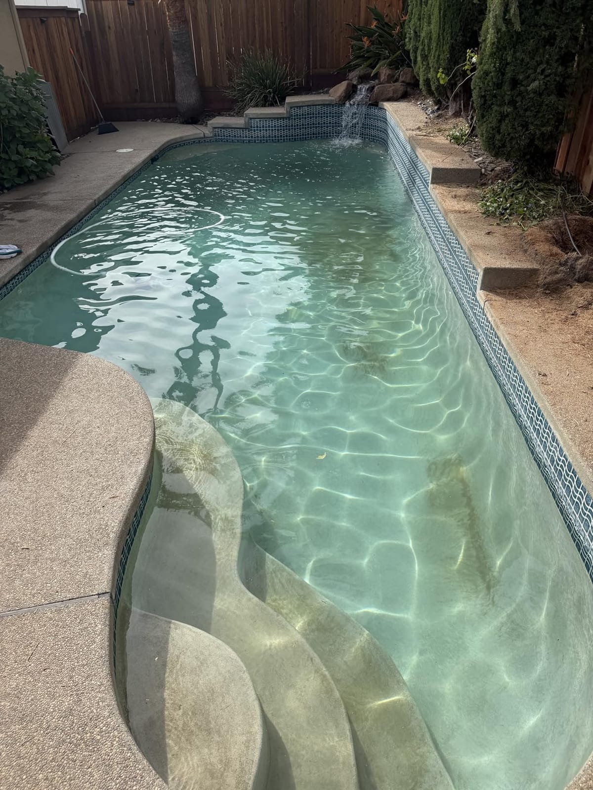 POOLAZA Manual Pool Vacuum with Double Fine Mesh Bags & 56