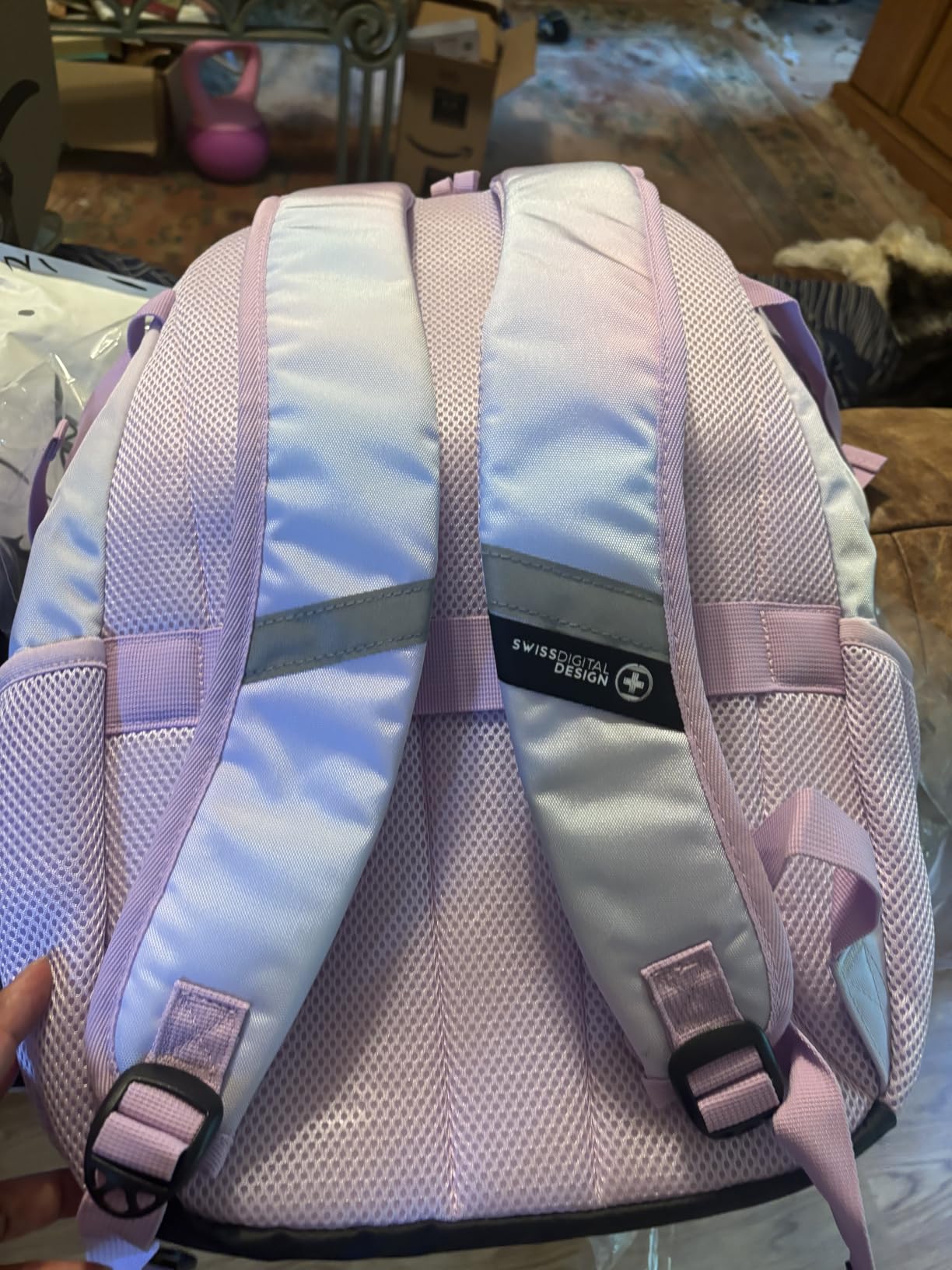 Swissdigital Design Travel Laptop Backpack for Men with USB SD803-12 customer photo 1