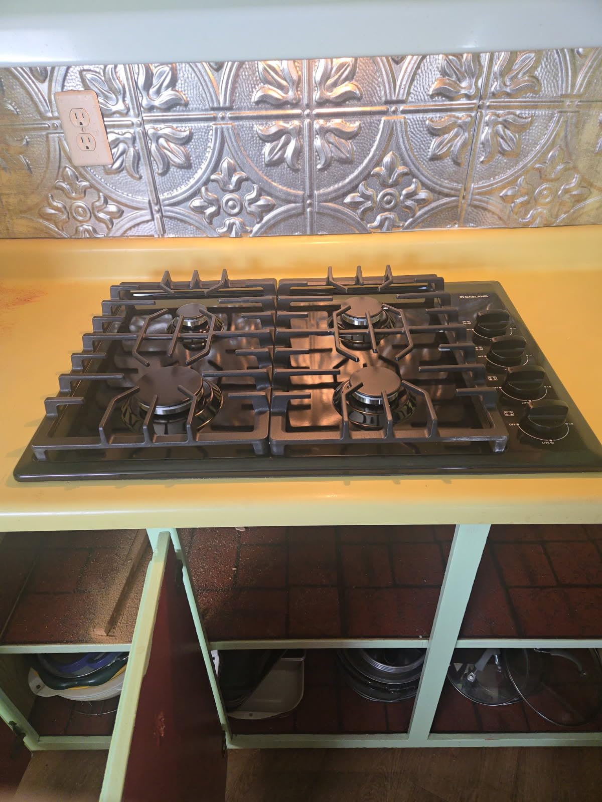 GASLAND 36 Inch Gas Cooktop 5 Italy Sabaf Burner, PRO GH2365EF customer photo 2
