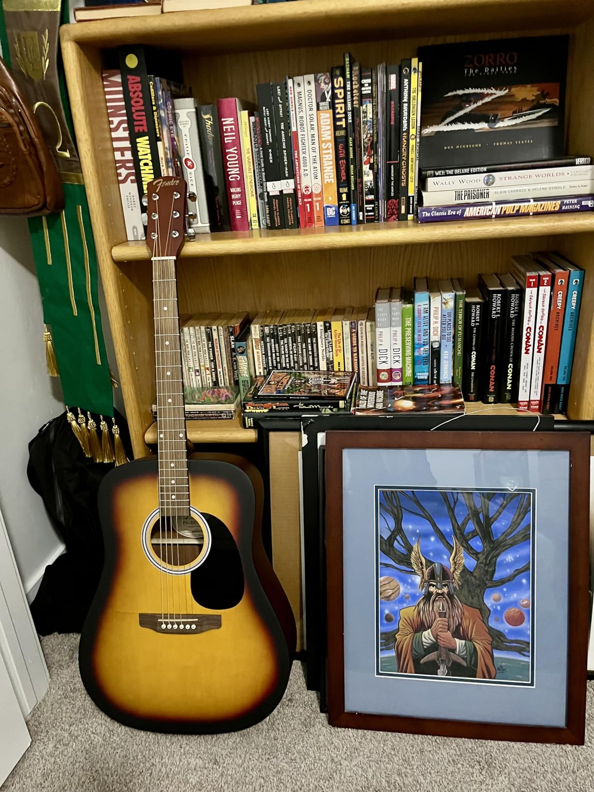 Fender FA-25 Dreadnought Acoustic Guitar, Beginner Guitar, with 2-Year Warranty, Includes Free Lessons, Natural customer photo 1