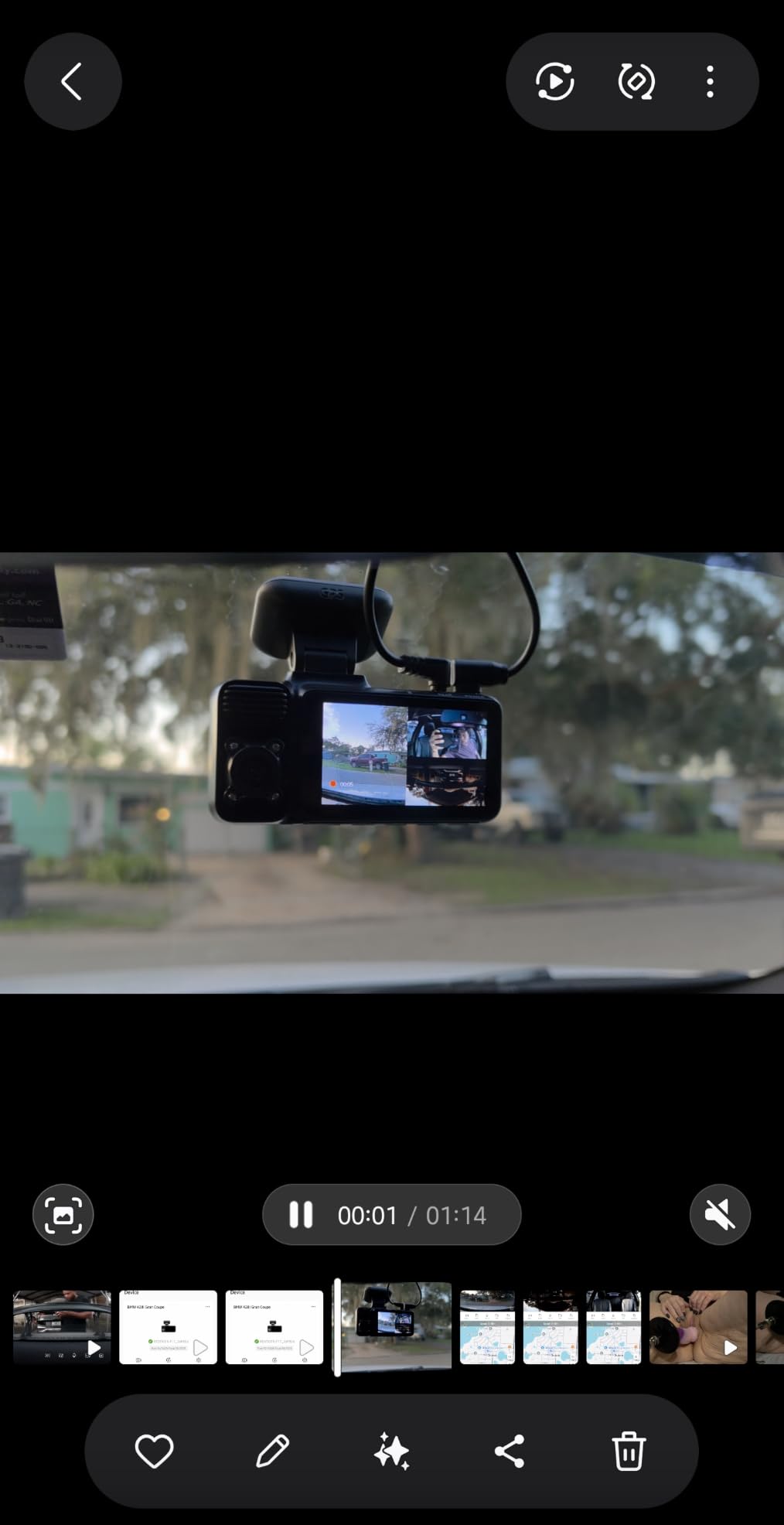 REDTIGER F17 4K 3CH Dash Cam, STARVIS 2 Sensor HDR, 64GB Card, 5.8GHz WiFi customer photo 1