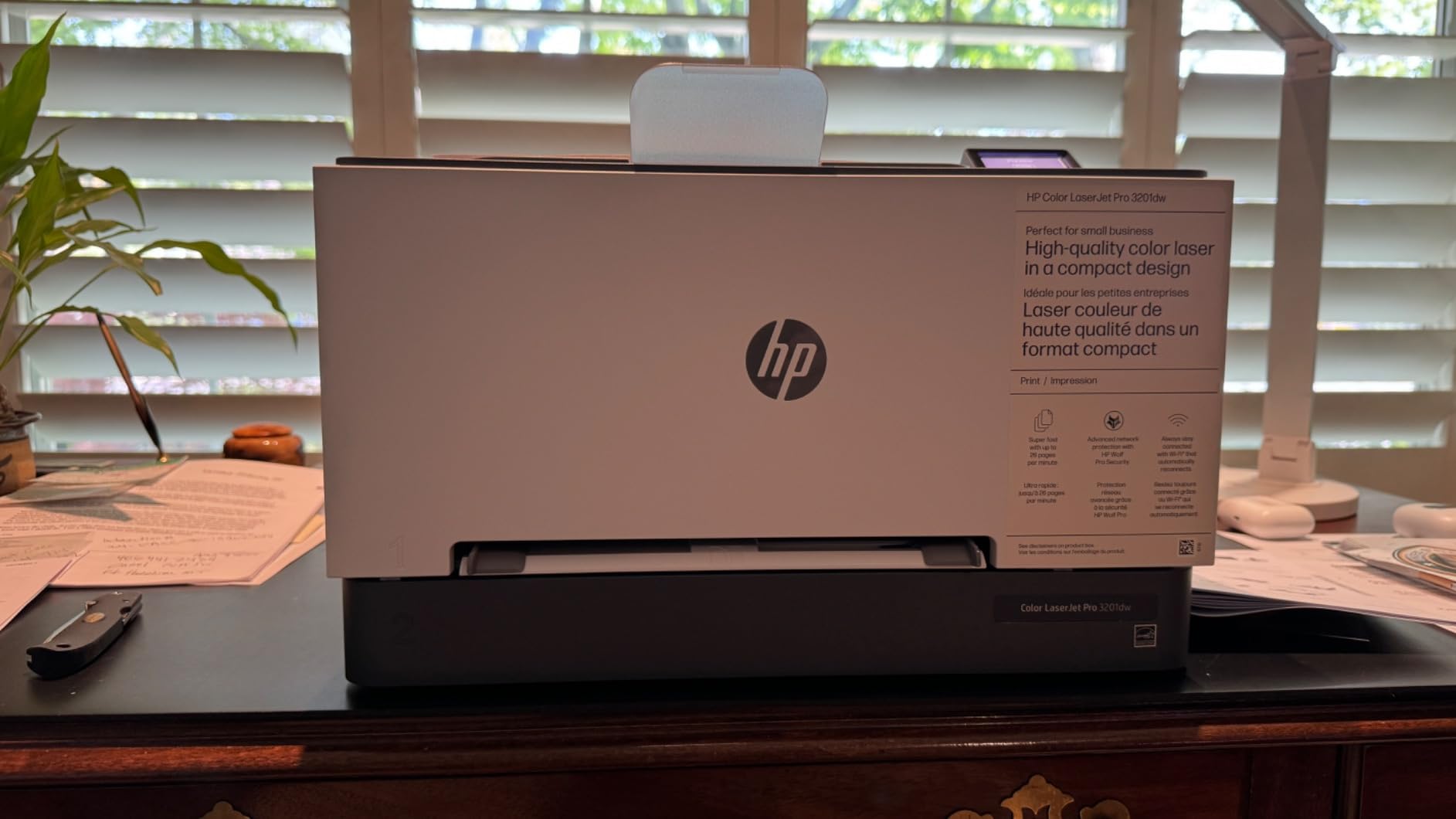 HP Color Laserjet Pro 3201dw Wireless Color Laser Printer, Office Printer, Duplex, Best for Office (499Q9F) customer photo 1