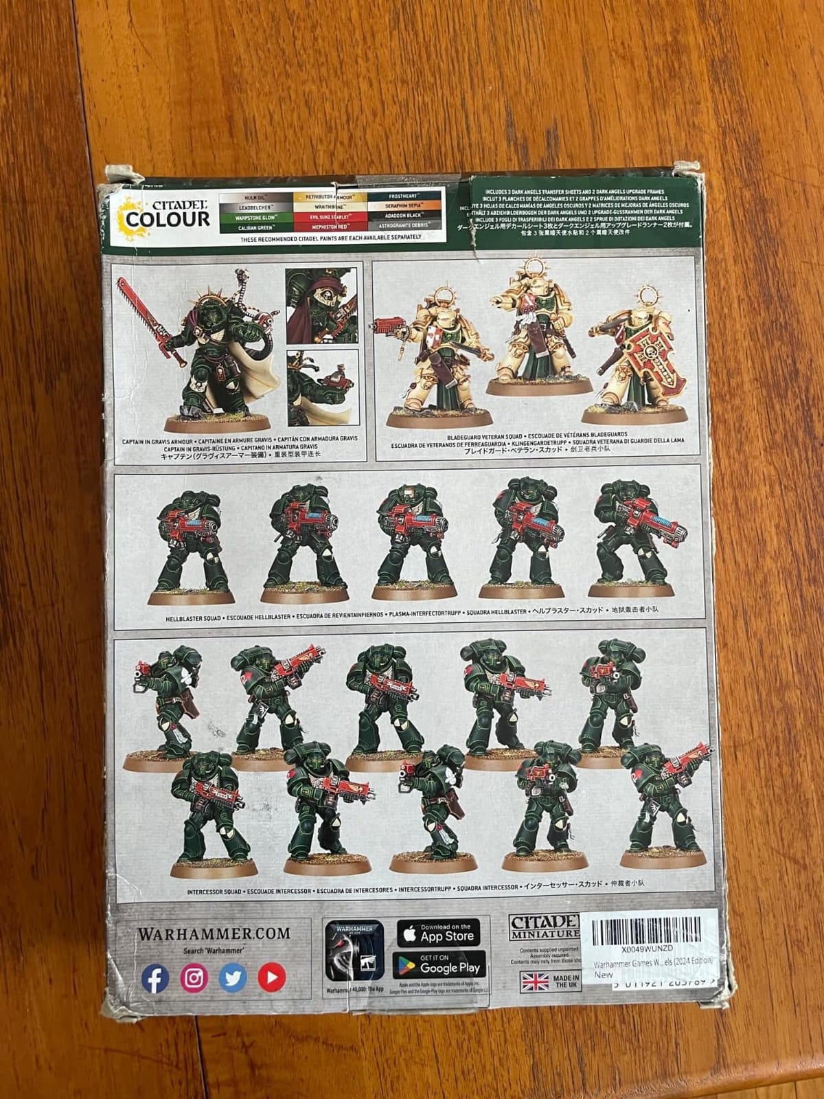 Warhammer Games Workshop 40,000 - Combat Patrol: Dark Angels (2024 Edition) customer photo 2