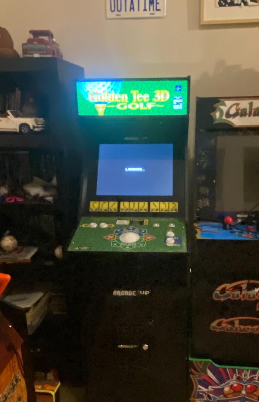 Arcade1Up Golden Tee 3D Deluxe Home Arcade, 8 Golf + Bowling Games customer photo 2