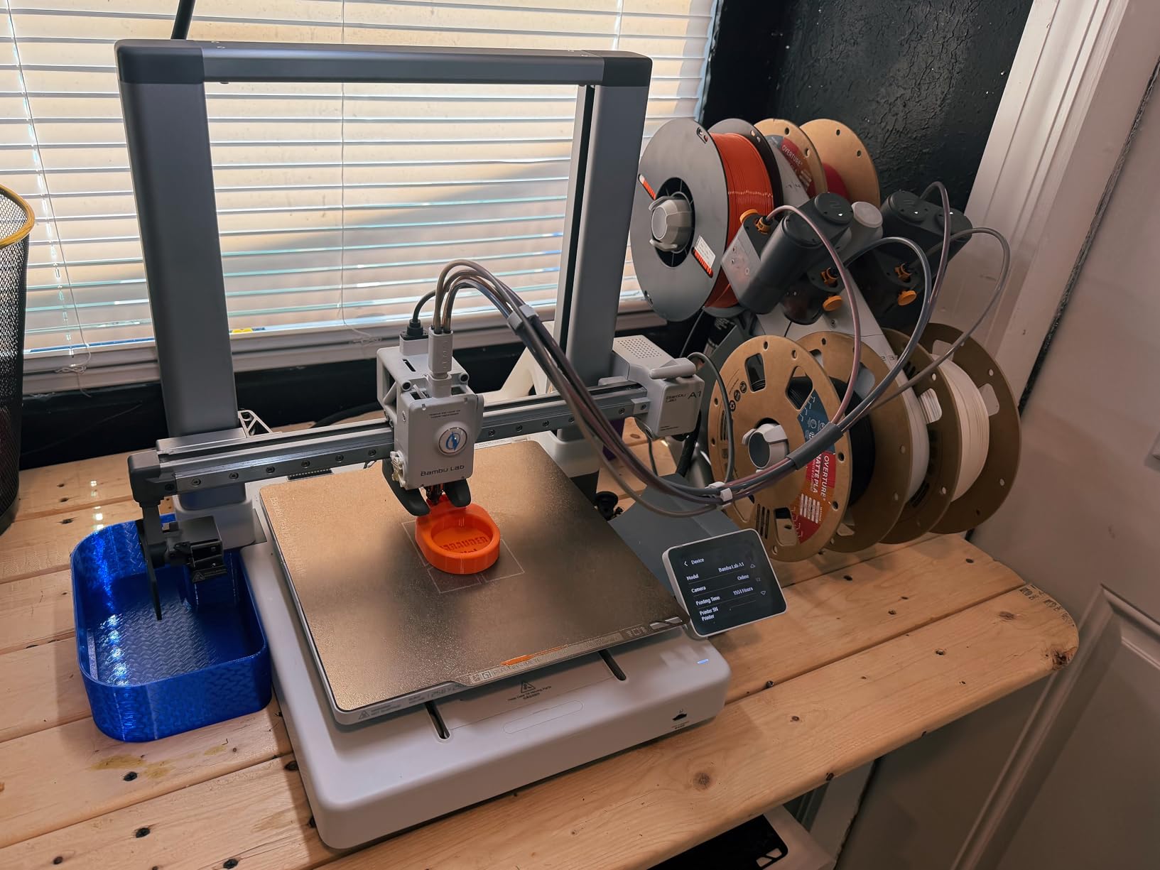 Bambu Lab A1 3D Printer, Ready-to-Use FDM 3D Printer for Beginners and Kids customer photo 2