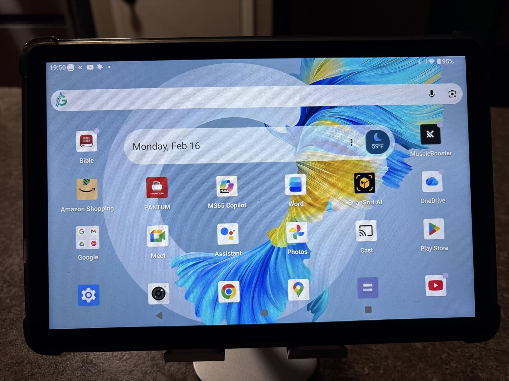 11 Inch Android 16 Tablet, Octa Core, 28GB RAM 128GB ROM 1TB Expand, Blue customer photo 1