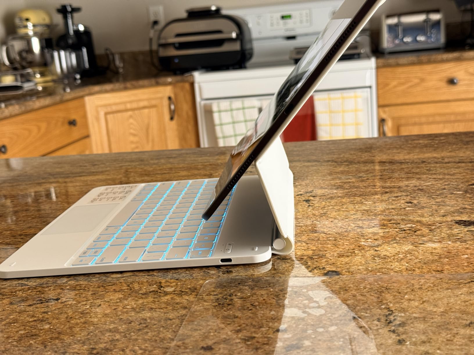 Apple iPad Pro 13-Inch (M4): Built for Apple Intelligence, Ultra Retina XDR Display, 512GB, 12MP Front/Back Camera, LiDAR Scanner, Wi-Fi 6E, Face ID, All-Day Battery Life — Space Black customer photo 2