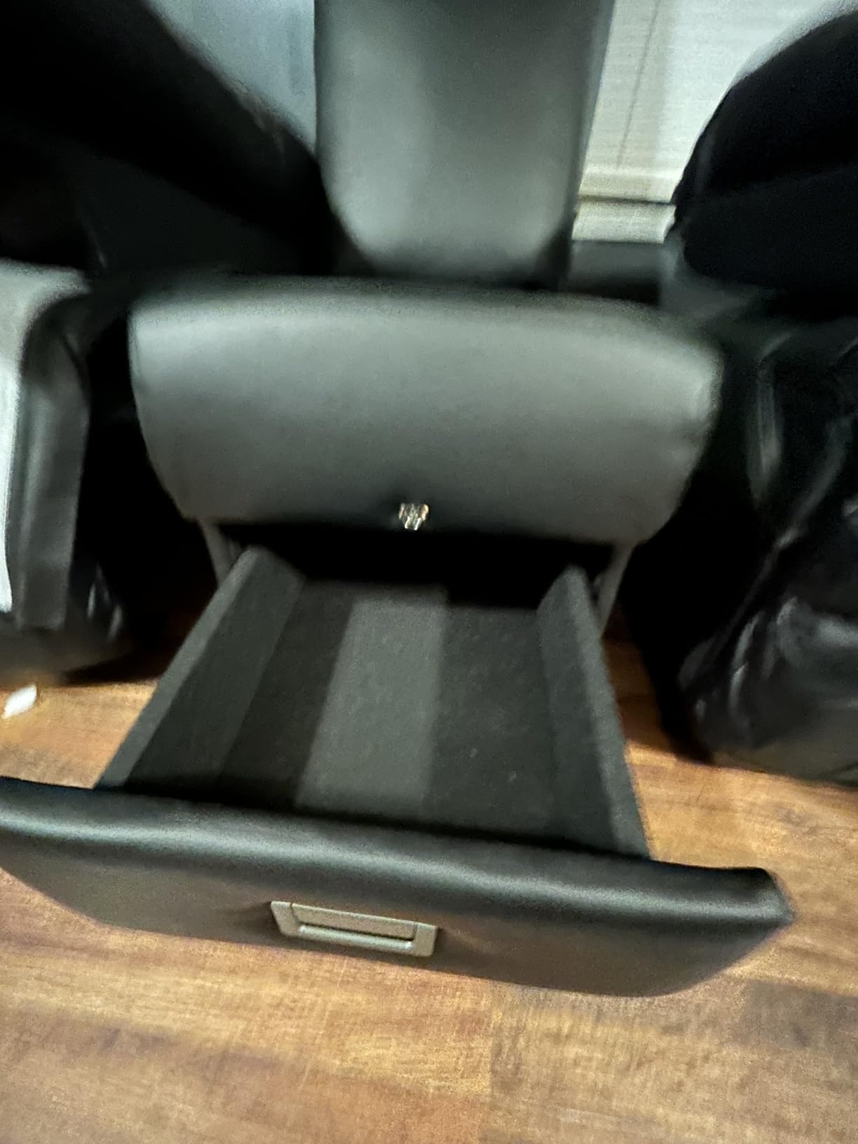 URRED Power Loveseat Recliner Sofa with Massage and Heat,Black customer photo 2