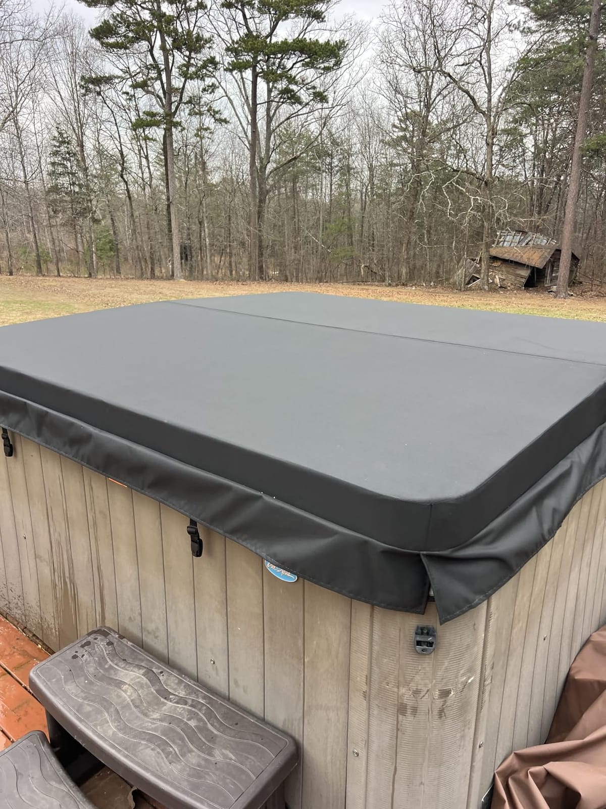 BeyondNice Durable, Replacement Hot Tub Cover | Custom Made Spa Cover | 5 Year Warranty | Insulating Foam Cores 4, 5 or 6 inches Thick | Hot Tub Cover Sizes up to 96 x 96 inches customer photo 2