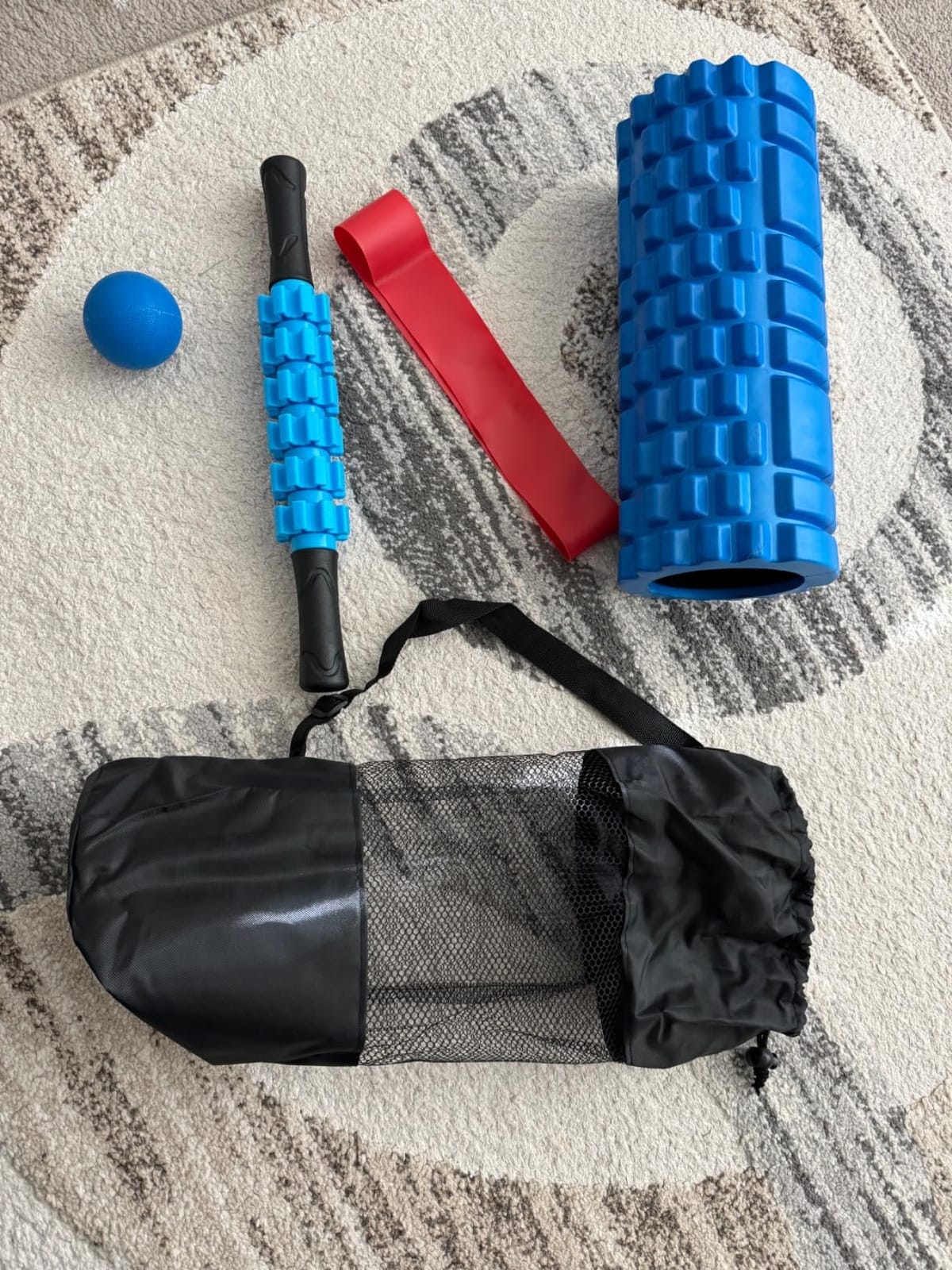 Krightlink 5-in-1 Foam Roller Set High Density Deep Tissue Muscle Massage customer photo 1