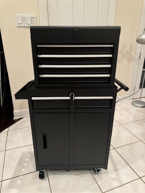 AirWire 5-Drawer Rolling Tool Chest Black customer photo 2