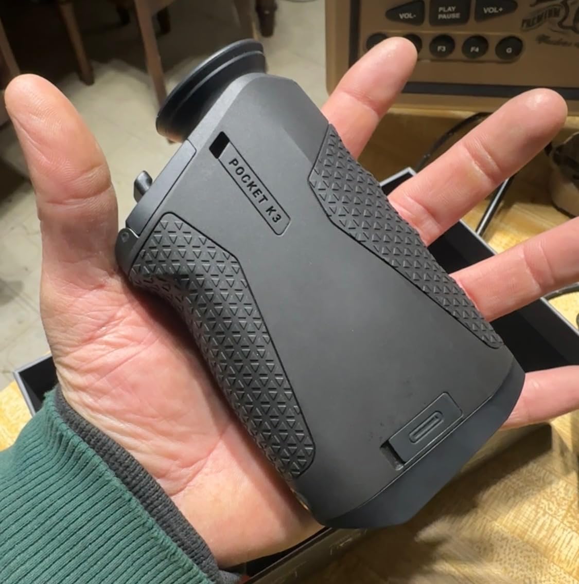 RIX Pocket K3 Thermal Monocular for Hunting, 384x288 Night Vision Monocular customer photo 1